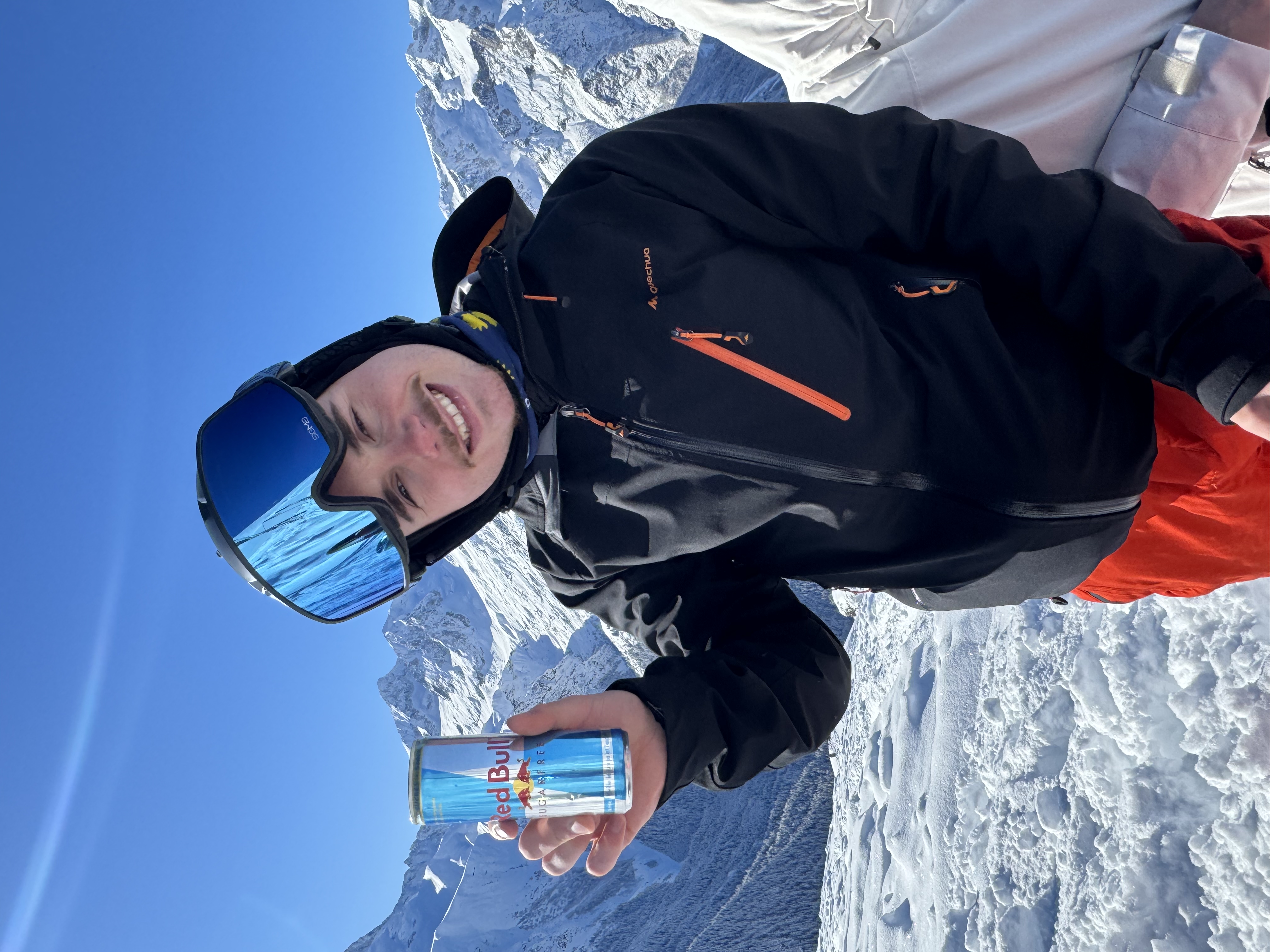 thibault dans une publicité redbull